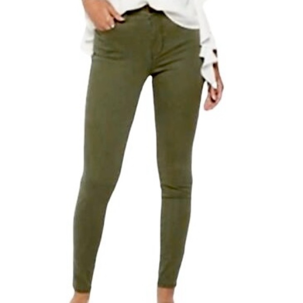 Rue21 Green Super Skinny Jeans